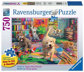 Ravensburger Puzzle XXL 750 el. Mali Artyści