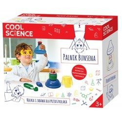 TM TOYS Cool Science Nauka i Zabawa Palnik Bunsena