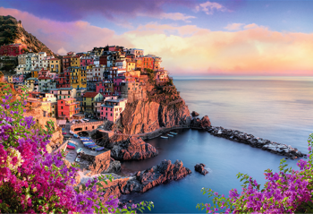 TREFL Puzzle 1500 el Widok na Miasteczko Manarola