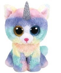 TY Maskotka Beanie Boos Jednorożec HEATHER 15 cm