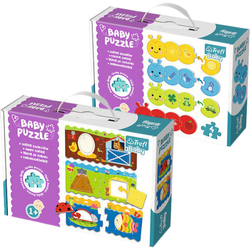 Trefl 2 x Puzzle Baby Classic Sorter Kształtów Kolorów