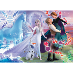 Trefl Puzzle 200 el Świat Sióstr Frozen Kraina Lodu 2