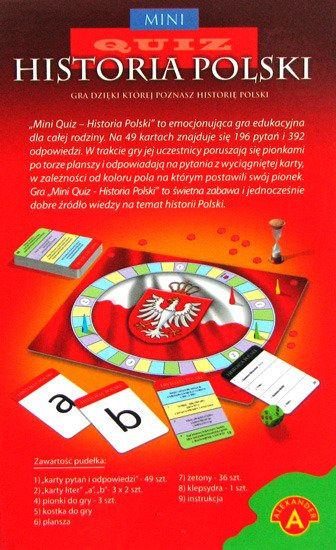 ⭐Gra Mini Quiz Historia Polski - buy in the online store Familand