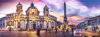 TREFL Puzzle 500 el Piazza Navona Panorama